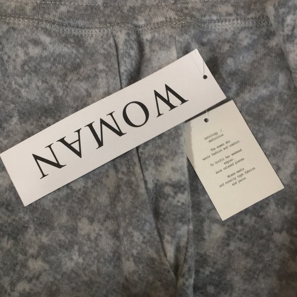 New Medium Grey Color Sweatpants With Drawstring - Picture 12 of 12